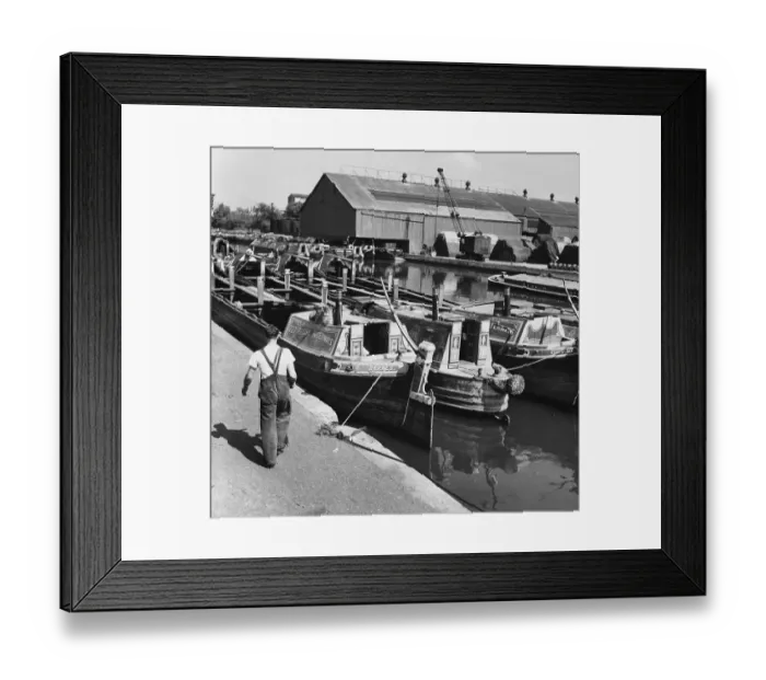 Framed Print : London Barges Framed Print : London Barges