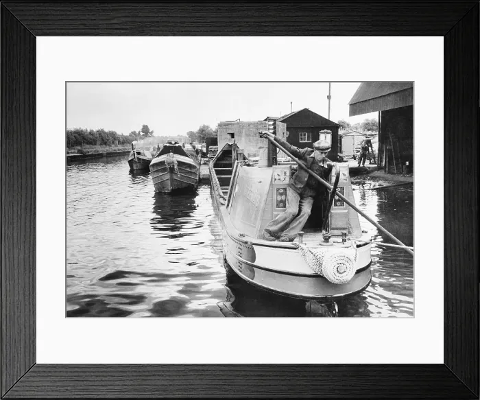 Framed Print : London Barges Framed Print : London Barges