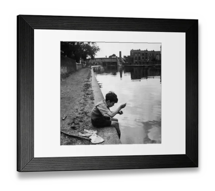 Framed Print : Baiting The Line Framed Print : Baiting The Line