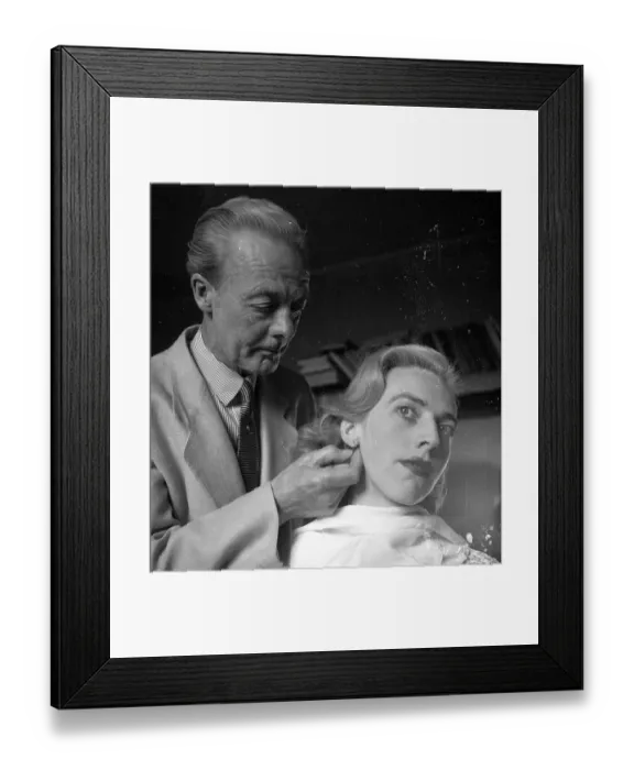 Framed Print : Ear Piercing Framed Print : Ear Piercing