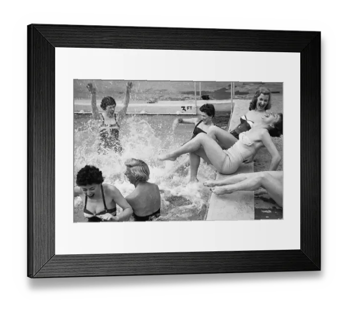 Framed Print : TV Splashers Framed Print : TV Splashers