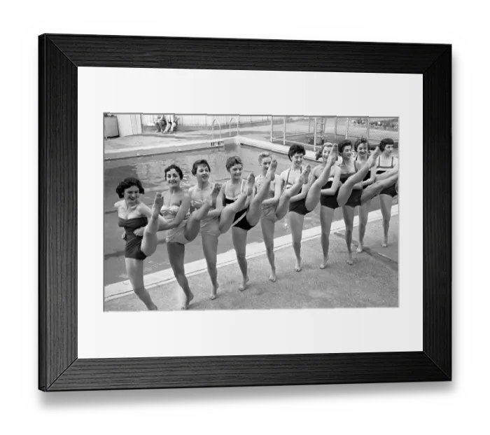 Framed Print : Toppers Can-Can Framed Print : Toppers Can-Can