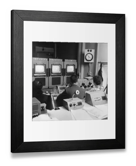 Framed Print : TV Controllers