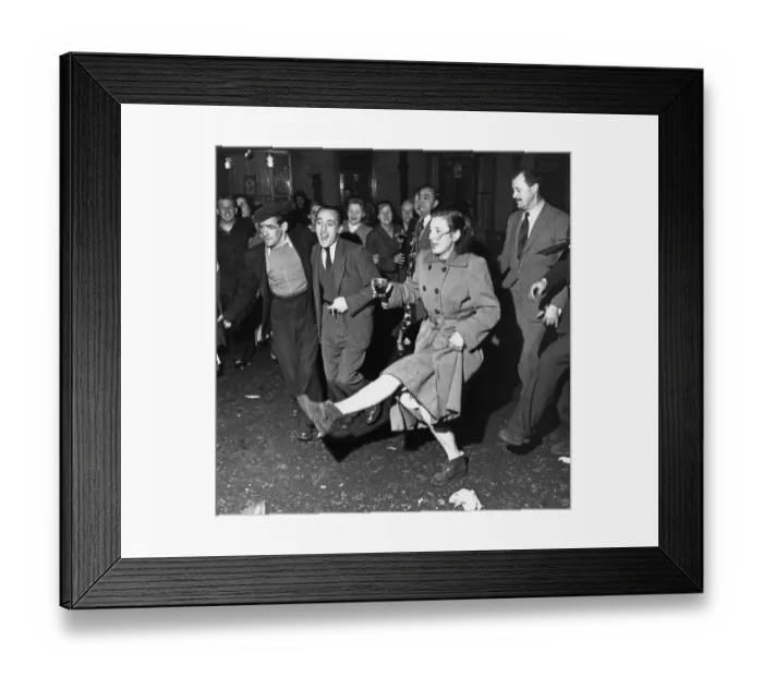 Framed Print : Coronation Party Framed Print : Coronation Party