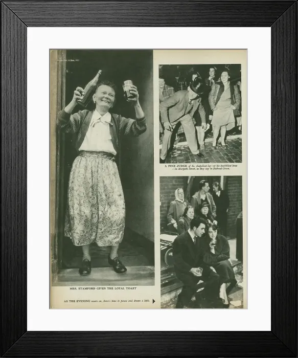 Framed Print : Cockneys Own Party Framed Print : Cockneys Own Party