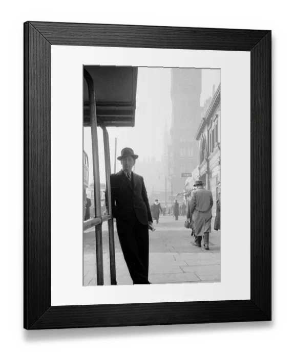 Framed Print : Lonely City