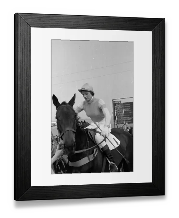 Framed Print : Women Jockey Framed Print : Women Jockey