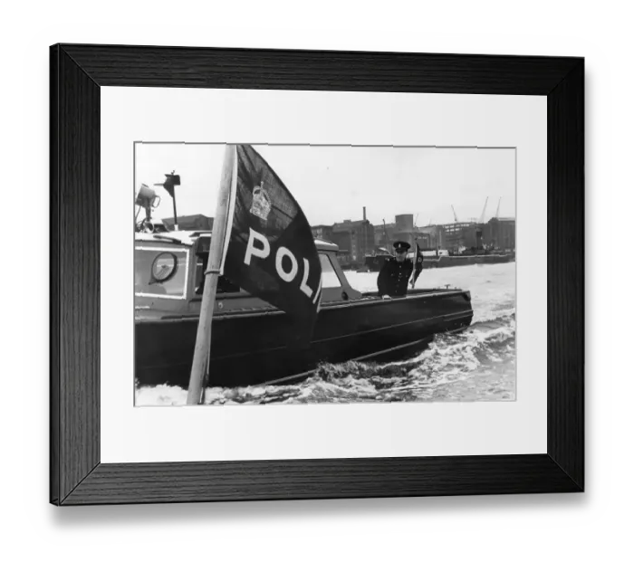 Framed Print : River Police Framed Print : River Police