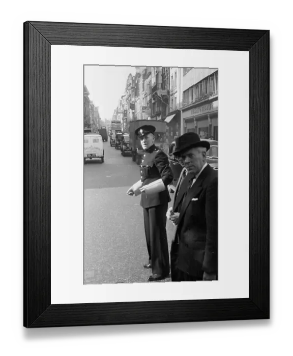 Framed Print : Traffic Duty Framed Print : Traffic Duty