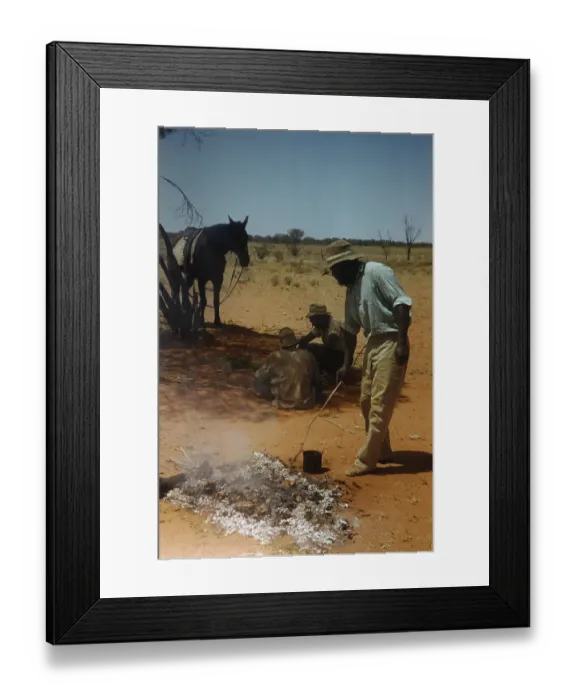 Framed Print : Stockman's Camp Framed Print : Stockman's Camp