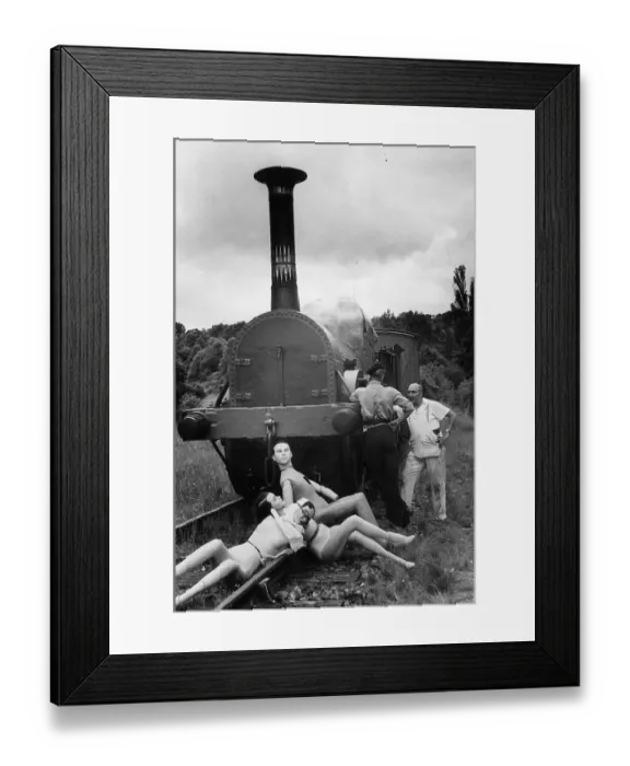 Framed Print : Dummy Extras