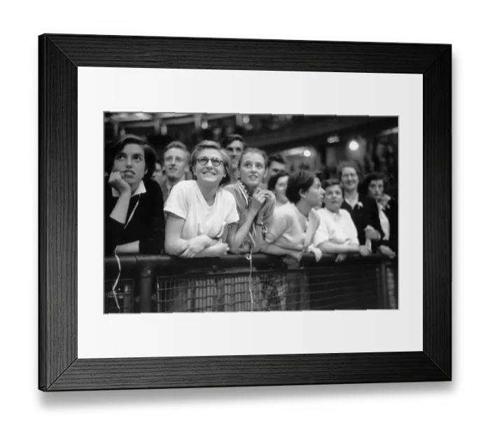 Framed Print : Promenaders Framed Print : Promenaders