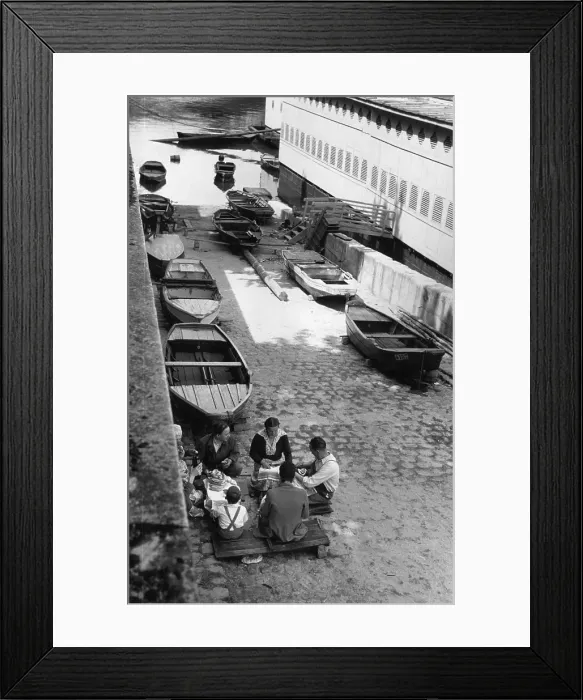 Framed Print : Banks Of The Seine Framed Print : Banks Of The Seine