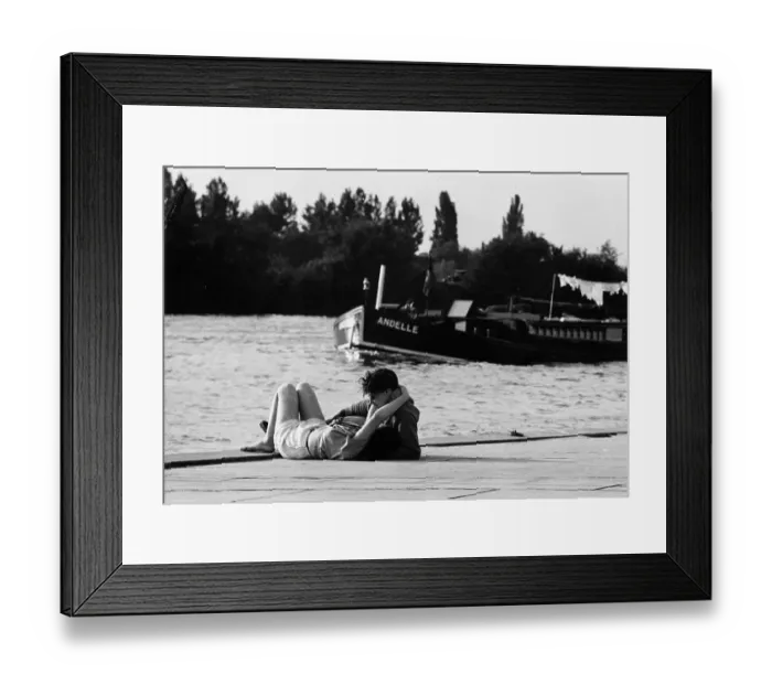 Framed Print : Riverside Embrace Framed Print : Riverside Embrace