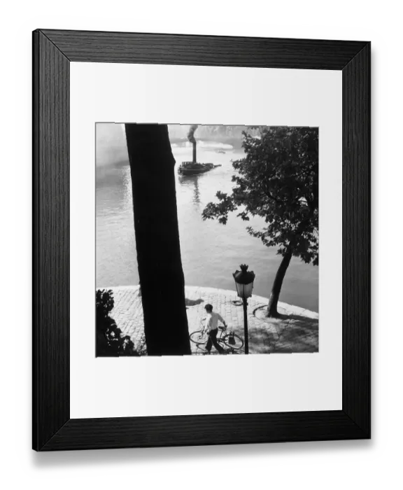 Framed Print : Seine Scenery Framed Print : Seine Scenery