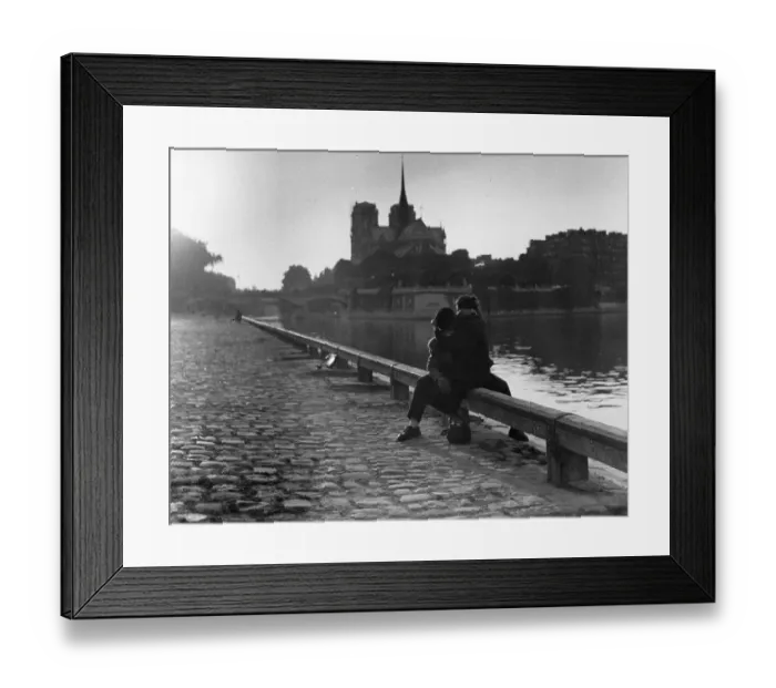 Framed Print : Riverside Kiss Framed Print : Riverside Kiss