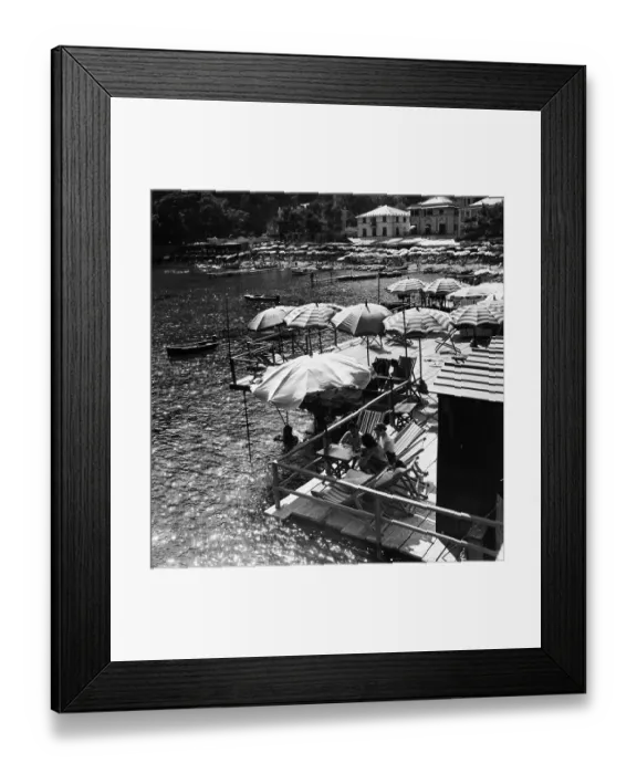 Framed Print : Italian Beach Framed Print : Italian Beach