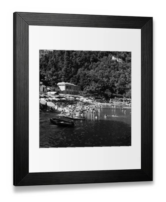 Framed Print : Italian Beach Framed Print : Italian Beach