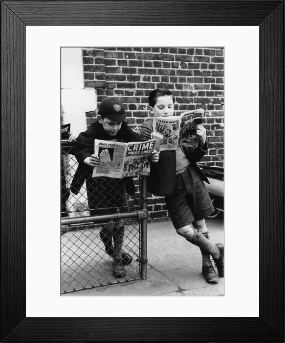 Framed Print : American Comics Framed Print : American Comics