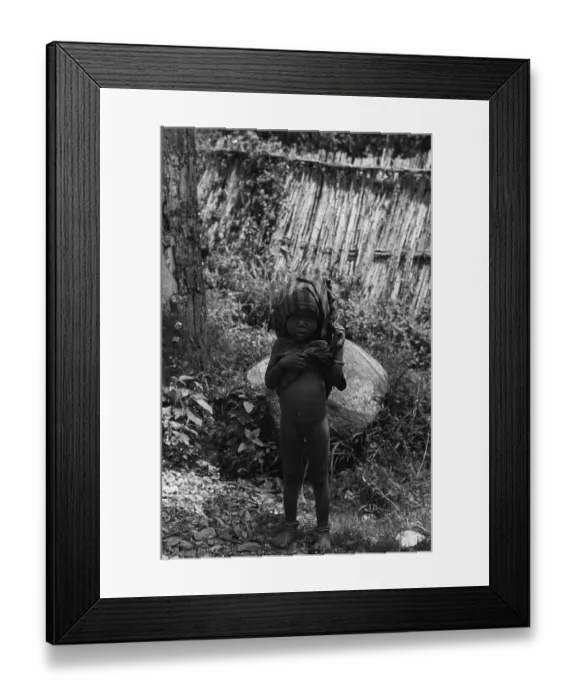 Framed Print : Young Child Outdoors Framed Print : Young Child Outdoors