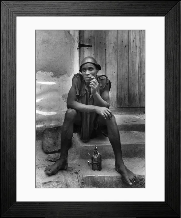 Framed Print : African Miner Framed Print : African Miner