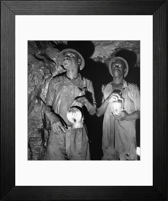 Framed Print : Copper Miners Framed Print : Copper Miners
