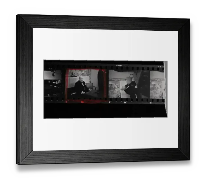 Framed Print : Churchill Press Conference Framed Print : Churchill Press Conference