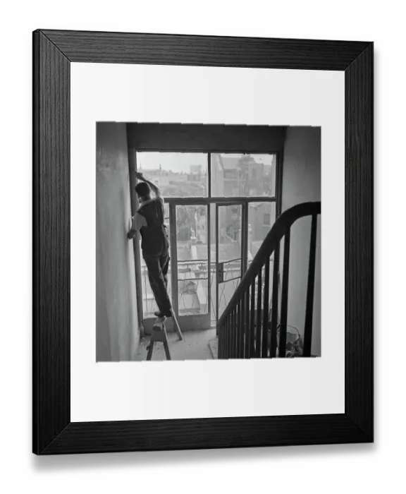 Framed Print : Conversion Of A Town House Framed Print : Conversion Of A Town House