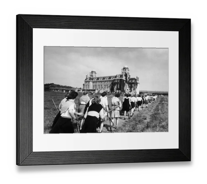 Framed Print : Lacrosse At Roedean Framed Print : Lacrosse At Roedean