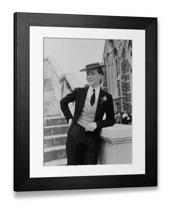 Framed Print : Harrow Schoolboy Framed Print : Harrow Schoolboy
