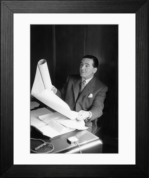 Framed Print : Looking At Plans Framed Print : Looking At Plans