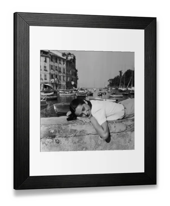 Framed Print : Portofino Harbour