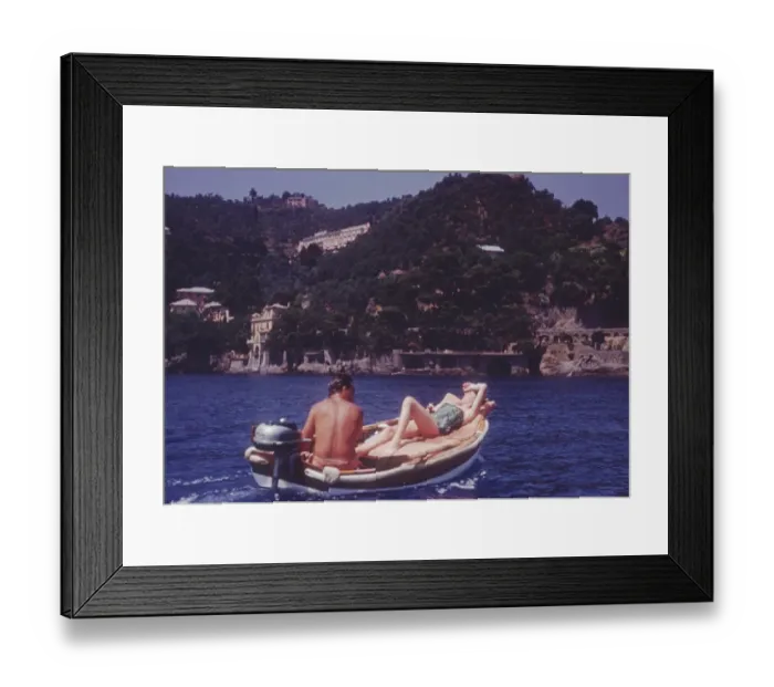 Framed Print : Portofino Boat Ride Framed Print : Portofino Boat Ride