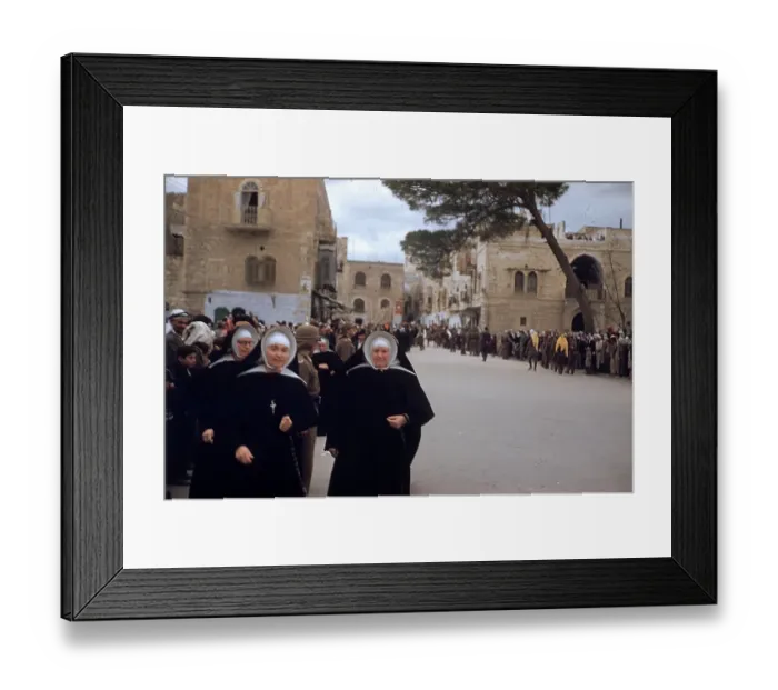 Framed Print : Bethlehem Nuns Framed Print : Bethlehem Nuns