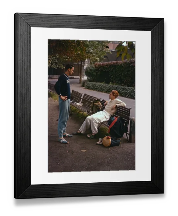 Framed Print : Pirie And Chataway Framed Print : Pirie And Chataway