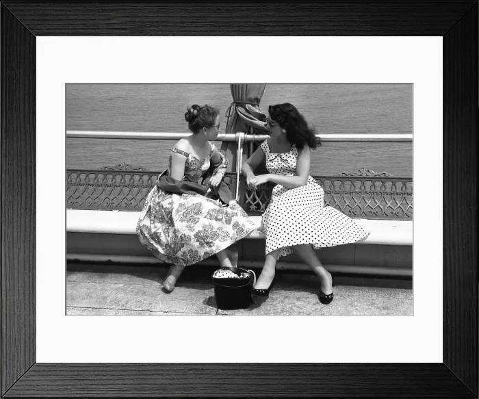 Framed Print : Picture Post Girls Framed Print : Picture Post Girls
