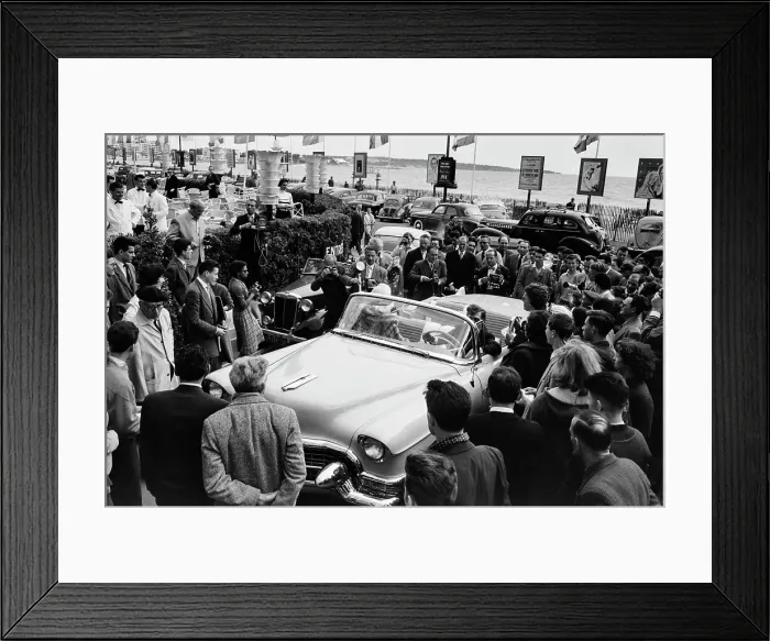 Framed Print : Diana Dors In Cannes