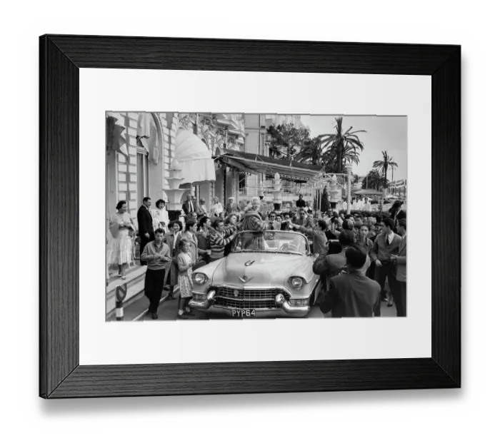 Framed Print : Diana Dors In Cannes Framed Print : Diana Dors In Cannes
