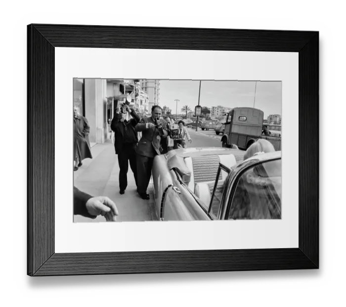 Framed Print : Diana Dors In Cannes Framed Print : Diana Dors In Cannes