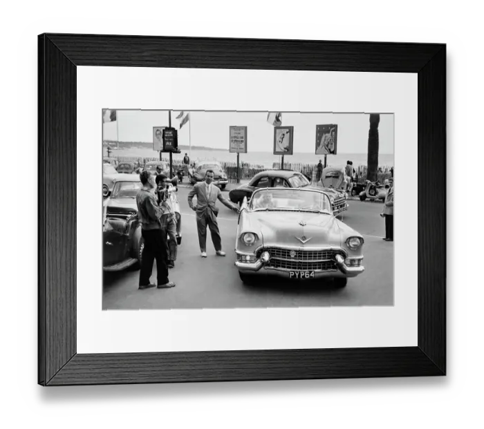 Framed Print : Diana Dors In Cannes