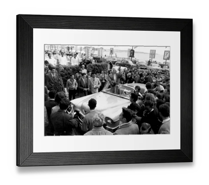 Framed Print : Diana At Cannes Framed Print : Diana At Cannes