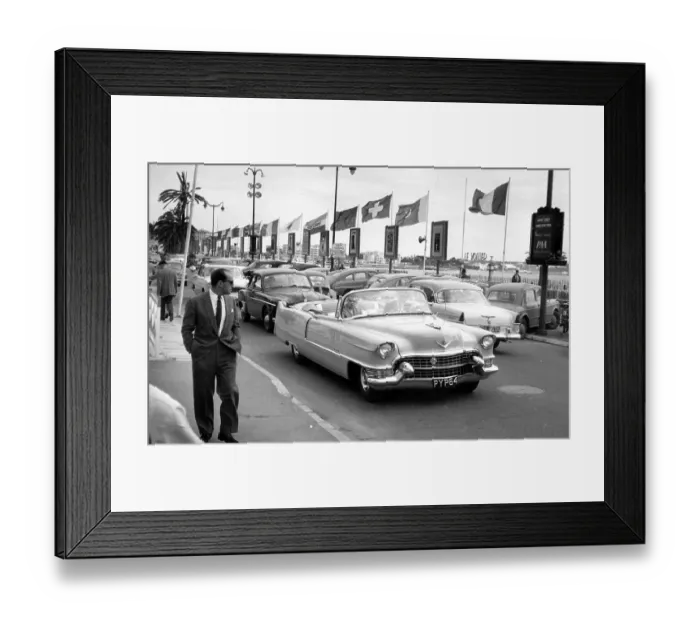 Framed Print : Diana's Cannes Car Framed Print : Diana's Cannes Car