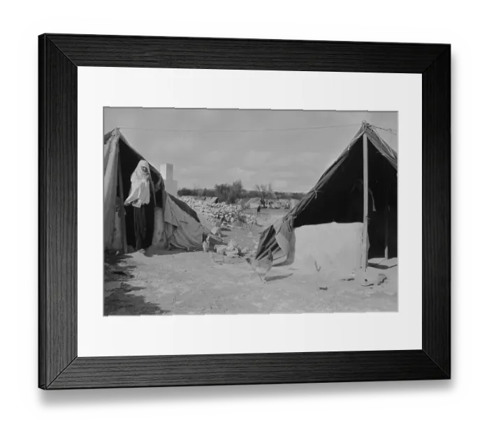 Framed Print : Al Azzeh Camp Framed Print : Al Azzeh Camp