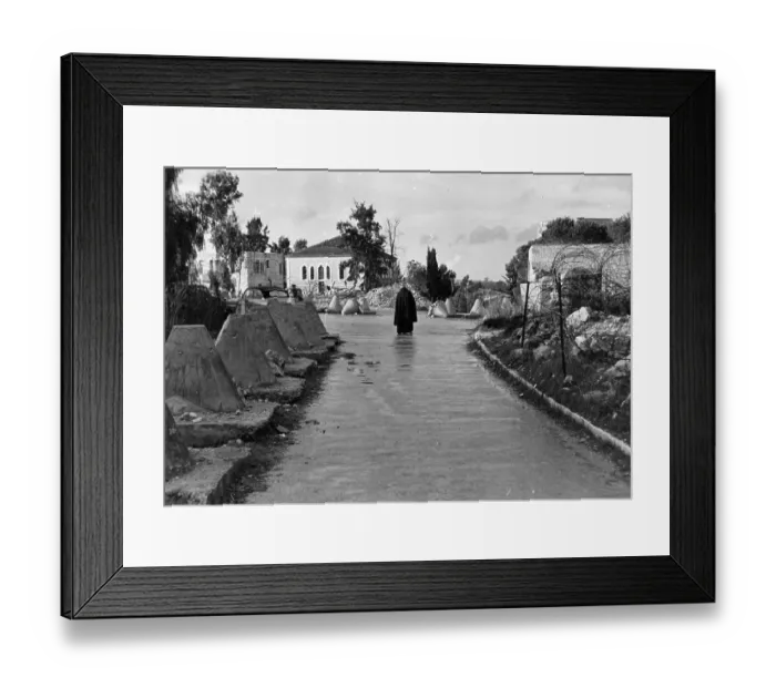 Framed Print : Mandelbaum Gate Framed Print : Mandelbaum Gate
