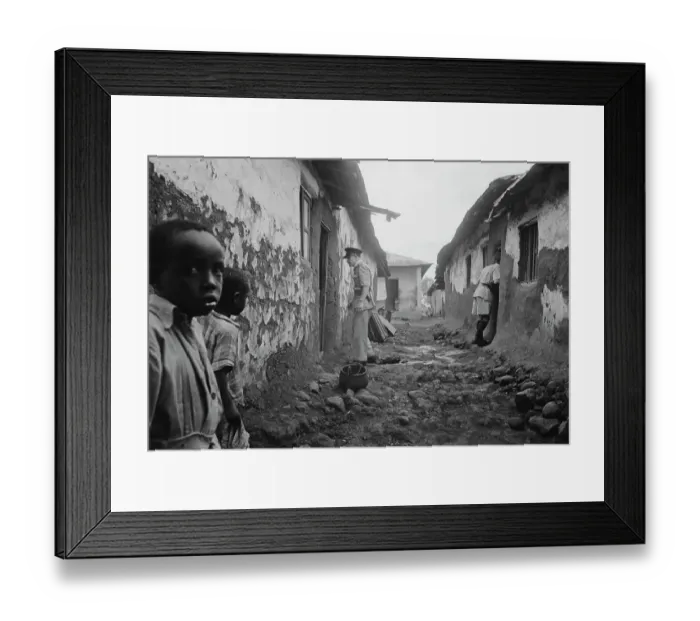 Framed Print : Mau Mau Uprising House Search, 1956 Framed Print : Mau Mau Uprising House Search, 1956