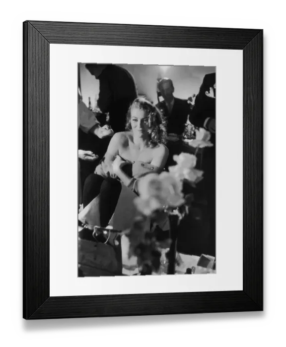 Framed Print : Ekberg Smiles