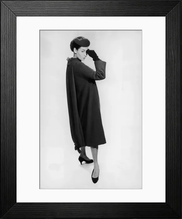 Framed Print : Voluminous Coat Framed Print : Voluminous Coat