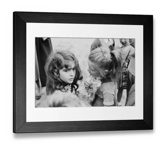 Framed Print : French Pupils In London Framed Print : French Pupils In London