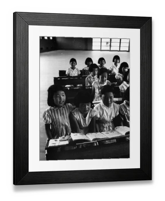Framed Print : Primary Class Framed Print : Primary Class
