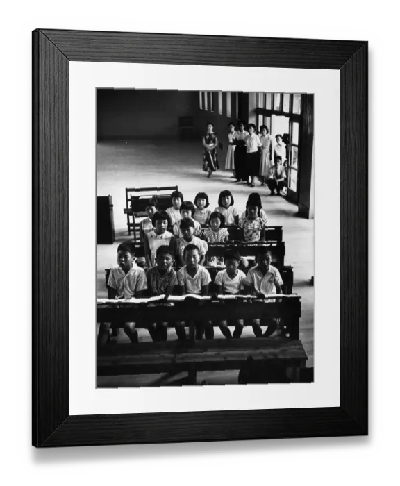 Framed Print : Japanese Class Framed Print : Japanese Class